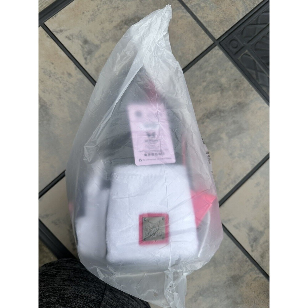 Sanrio Kuromi Heart Eyes Figural Mini Backpack Faux Fur 3D Ears Sealed In A Bag - Picture 8 of 11